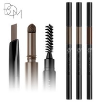 비오엠 쓰리인원 트리플 엣지 아이브로우, 색상:#01 그레이 브라운, 단품