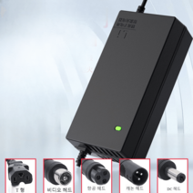전동킥보드 리튬이온배터리 충전기 24V 36V 48V 60V 72V 2A 전동차 배터리 어댑터 5종, 24V2A T형헤드