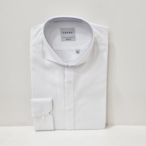 예작 슬림핏 와이드카라 긴팔셔츠 Y2FBS951 WH