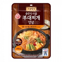 오뚜기 오늘밥상 송탄식 사골 부대찌개양념 110g x 6개