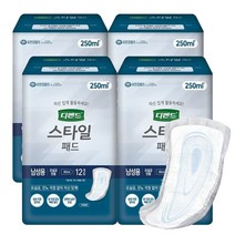 디펜드 남자 요실금 패드12개x4팩 프리사이즈, 12개x4팩
