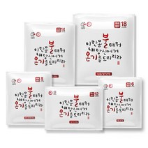 국내산 혹한기 손난로 불온기 포켓 미니 핫팩 45g, 불온기 파스형50g(10개)