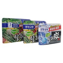 [와우초이스] 냉장고 탈취제 숯 탈취탄 냉동고 악취 김치냄새 제거 #177EA, 쿠팡 양문형냉장고용240g