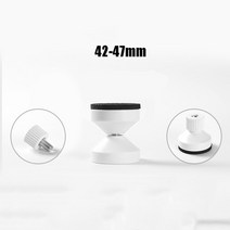 SS침대 일체형 수납 1Pcs 42-110mm 조정 가능한 자기 접착 스레드 침대 프레임 흔들림 방지 도구 고정 Anti, 04 White 42-47mm