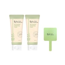 티엔 시저 AC 클렌징폼 100ml x 2p 손거울