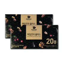 [동우농산] 하루 한봉 매일견과 플러스 20G x 20봉, 20G x 40봉, 20g x 40봉