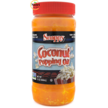 오일풀링 코코넛 오일 스내피 컬러드 코코넛 팝핑오일 444ml, 1개