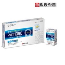 [일양약품본사직영] 수퍼오메가1080D플러스 (2개월분), 4팩, 103.2g