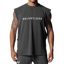 슈타크 짐웨어 머슬핏 나시 헬스 민소매 딥컷 와이드 슬리브리스