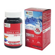 seul 크릴오일 56 500mg 60캡슐 크릴새우 인지질 혈관청소 오메가3 영양제 남극 청정 새우