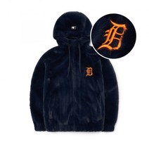 MLB [에스파 지젤 착용] 베이직 후드 후디 후드티 맨투맨 에코퍼 점퍼 DT (D.네이비)
