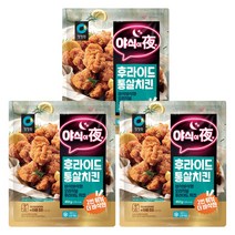 청정원 야식이야 후라이드 통살치킨450g x3개 (냉동), 기타