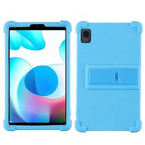 ebook리더기 이북 북 전자책 단말기 전자북Realme Pad 미니 케이스 pad Mini 8.7 인치 태블릿 용 스탠드 커버 KickStand 소프트 실리콘 보호 쉘, 03 sky blue, 01 For Realme pad mini