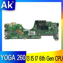 LA-C581P Lenovo ThinkPad 요가 260 노트북 마더 보드 메인 CPU I3 I5 I7 6th Gen DDR4 UMA, 01 I3-6100