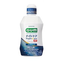 GUM 검 무알콜 구강청결제 덴탈린스S 450ml, 1개