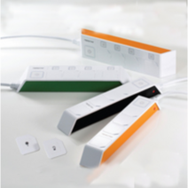 디자인 멀티탭 네모탭 3구 4구 5구 일반형 개별형 USB충전형 스마트폰 콘센트, 일반4구 1.5m 블랙