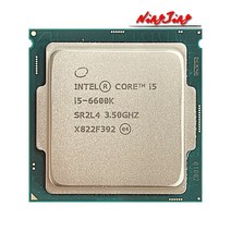 I7-8700K 인텔 코어 i56600K i5 3.5 GHz 쿼드 스레드 CPU 프로세서 6M 91W LGA 1151, 한개옵션0