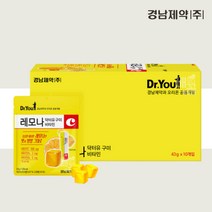 레모나산 경남제약 비타민 레모나 젤리 비타민C 구미 10개입 닥터유 레모나비타민 레모나C