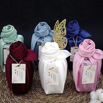 정민이네샵 (장미실크보자기) 전통보자기포장무료 국내산천일염 잡곡 꽃차 320ml 소규모고급 돌답례품 교회답례품 돌잔치선물 결혼답례품 추석 명절선물세트, 1개, 강황 천일염