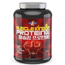 원데이뉴트리션 머슬킹 80 프로틴 헬스 보충제, 2kg, 13개