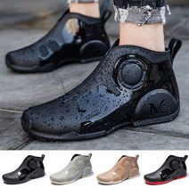 숏 미들 레인부츠 장마철 여름장화 4컬러 비오는날신발 K088