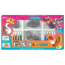 아모스 글라스데코 썬데코 모빌2 스티커 유리 물감, 럭키AZ쇼핑몰 본상품선택