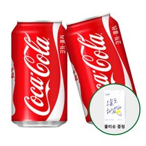 제트스카이 코카콜라 업소용 +물티슈 3매 증정, 24캔, 355ml