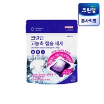 크린랩 세탁세제 고농축 캡슐세제(30입), 30개입, 1개