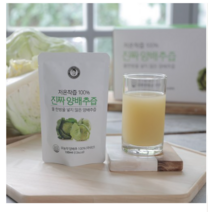 [김재식헬스푸드] 저온 착즙한 양배추즙 100ml 30팩 (1박스), 7박스