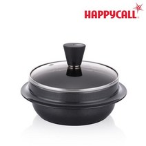 해피콜 늘담 티타늄 IH 가마솥, 블랙, 16cm