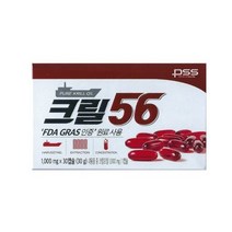 펄세스 함익병 크릴56 (인지질 56%) [FDAGRAS 인증원료 사용] 1000mgX30캡슐 아스타잔틴 미국산 레드오일 크릴새우오일 오메가3 크릴 크릴새우 EPA DHA, 30정, 3개