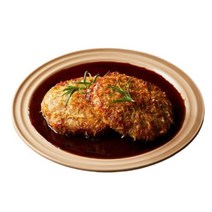 젓가락스테이크돈까스 코코넛치즈함박스테이크 할인특가 1.6kg 에어프라이어 냉동 아이간식 (8개)할인특가이벤트, 8개