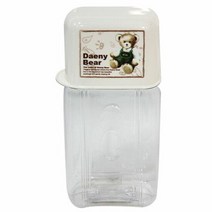 대니베어 사각물병580ml(대) 휴대용텀블러 휴대용물병 직장인물, 단품