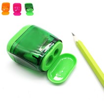 YOLOMAM 연필깎이 2구 연필깎이 휴대용연필깎이