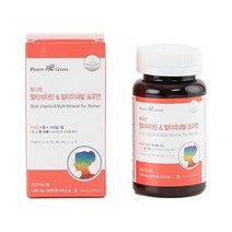 팜그린 멀티비타민 포우먼 1 450mg x 90정