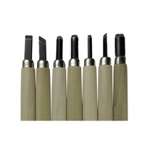 나무 끌 추천 조각 목공 도장 세트 칼 조각 수업 학교 7PCS