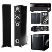 [야마하] RX-V685 + 폴크오디오 Rti A5 5.1채널스피커(A1/A6/SW300), 5채널:5CH(블랙)