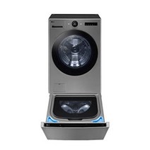 LG전자 오브제컬렉션 트윈워시 25kg+4kg 세탁기/미니워시 FX25VSQX(FX25VSQ+FX4VCQ), 단품