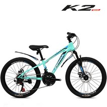 케이투바이크 MTB 자전거 덱스터 22인치 주니어 초등학생 21단 디스크 조립별도, 덱스터D 22인치 매트블랙+블루, 미조립, 모델선택:덱스터D 22인치 매트블랙+블루 미조립