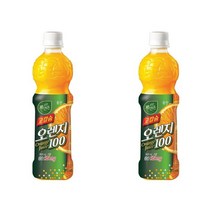 키워도 회의 미팅 회사 탕비실 사무실 간식 자연은 고칼슘 오렌지100 500mL 페트 20개 500ml, 2세트