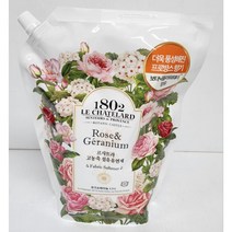 르샤트라 고농축 섬유유연제 로즈&제라늄 1.5L x4개