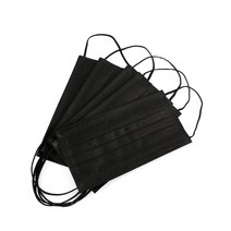 K4스포츠아몸디 KM-160B 덴탈마스크50매블랙 일회용마스크MB필터 방수필터, 1개, 50개입