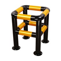 소화전보호대 바리게이트 울타리 펜스기둥 코너보호, C타입 이중 500x500x600x1.5