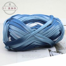 DIY 가방 bag 1067# 패브릭 실타래 짜임 아크릴 판 고양이 귀고리 뉴타임즈 Z, 파란색 과 흰색