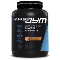 제이와이엠서플먼트사이언스 매스 Jym 울트라-프리미엄 매스 게이너 애플 프리터 맛, 1개, 2.3kg