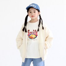 [12시전주문 오늘출발] 메르시보꾸 아동용 코스박시점퍼 후드집업 ST23F02 키즈 ~ 주니어
