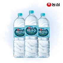 농심 백산수 2L 6병 생수, 상세페이지 참조