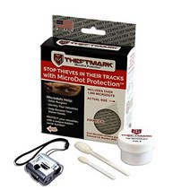 Theftmark Microdots Anti-Theft System | Small Business Home Security with Microdot Secure Markers f, 1