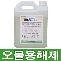 지케이그린코리아 오물용해제 배수구막힘 머리카락오물, 1개, 4L