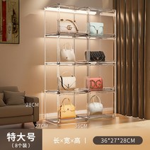 가방장식장 명품백 쇼케이스 코너 선반 진열장 케이스 드레스룸 수납장, 표준, 옵션14